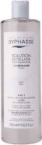 Изображение товара Мицеллярная вода Byphasse с активированным углем для комбинированной и жирной кожи 500мл