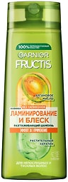 Изображение товара Шампунь для волос Garnier Fructis Ламинирование и Блеск разглаживающий 400мл