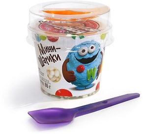 Изображение товара Мороженое Чистая Линия Мини-шарики с ароматом ванили 65г