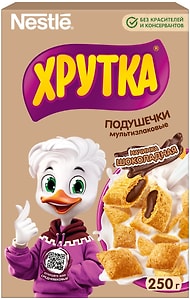 Изображение товара Подушечки Nestle Хрутка с шоколадной начинкой 250г