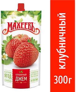 Изображение товара Джем Махеевъ Клубничный 300г