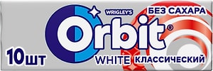 Изображение товара Жевательная резинка Orbit White Классический 13.6г
