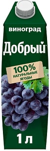 Изображение товара Нектар Добрый Виноград 1л