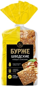 Изображение товара Хлебцы Бурже Шведские с семенами 4*70г