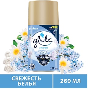 Изображение товара Сменный баллон Glade Automatic Свежесть белья 269мл