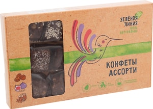 Изображение товара Конфеты Зеленая линия Ассорти 200г