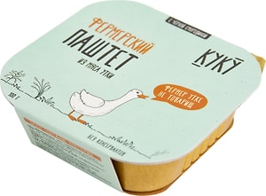 Изображение товара Паштет Лесная диковинка фермерский из мяса утки с черной смородиной 100г