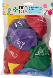 Изображение товара Набор шариков ПРОСТО 30шт