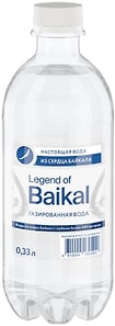 Изображение товара Вода Legend of Baikal газированная 330мл