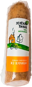 Изображение товара Колбаса Зеленая линия из курицы 300г