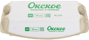 Изображение товара Яйца Окское СО белые 10шт