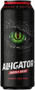 Изображение товара Напиток Alligator энергетический Гуава-Лайм-Мята 450мл