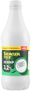 Изображение товара Кефир Бежин Луг 3.2% 1400г