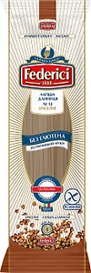 Изображение товара Лапша Federici Linguine длинная из гречневой муки без глютена 250г