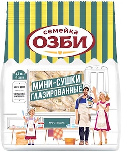 Изображение товара Мини-сушки Семейка Озби глазированные 150г