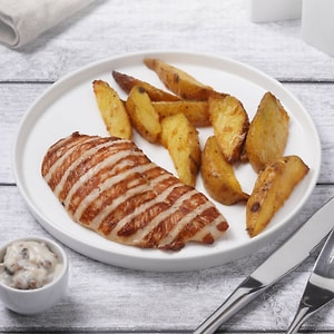 Изображение товара Грудка Cook Chart Гриль куриная с картофелем и грибным соусом 220г