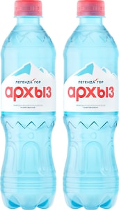 Изображение товара Вода Архыз Легенда Гор минеральная газированная 500мл