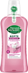Изображение товара Ополаскиватель для рта Лесной Бальзам Форте Sensitive для чувствительных зубов и десен 400мл