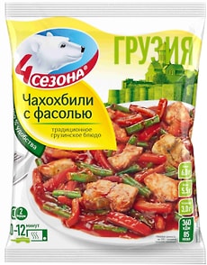Изображение товара Чахохбили 4 сезона с фасолью 600г