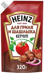 Изображение товара Кетчуп Heinz для Гриля и Шашлыка 320г
