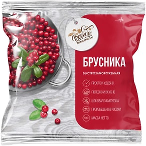 Изображение товара Брусника Всегда пожалуйста быстрозамороженная 300г
