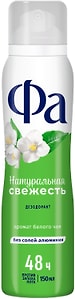 Изображение товара Дезодорант Фа Натуральная Свежесть Белый чай спрей 150мл
