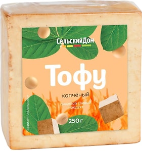 Изображение товара Сыр Сельский дом Тофу копченый 250г