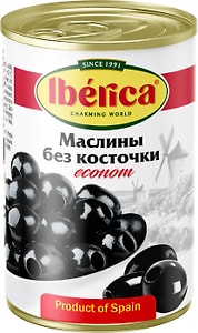 Изображение товара Маслины Iberica без косточки 280мл