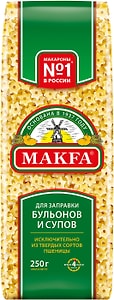 Изображение товара Макароны Makfa Звездочки 250г