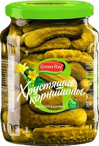 Изображение товара Корнишоны Green Ray Деликатесные 720мл