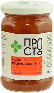 Изображение товара Варенье ПРОСТО Абрикосовое 380г