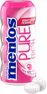 Изображение товара Жевательная резинка Mentos Pure Fresh Тутти-фрутти 30г