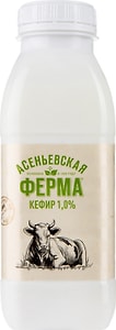 Изображение товара Кефир Асеньевская Ферма 1% 330г