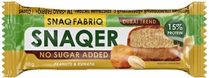 Изображение товара Батончик Snaq Fabriq Арахисовый с хрустящим тестом глазированный 50г