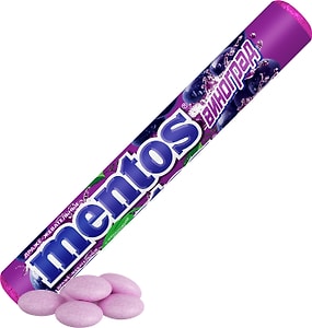 Изображение товара Драже Mentos жевательные со вкусом винограда 37.5г