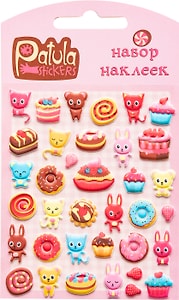 Изображение товара Наклейки Yiwu onccc Patula Stickers Мягкие в ассортименте