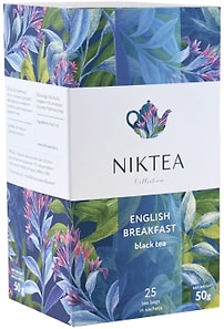 Изображение товара Чай черный Niktea Английский завтрак 25*2г