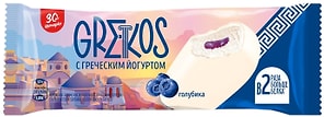 Изображение товара Мороженое Инмарко Gre-Kos с греческим йогуртом Голубика 4% 57г