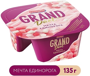 Изображение товара Десерт творожный Grand Duet Мечта единорога 5.5% 135г