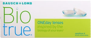 Изображение товара Контактные линзы Biotrue ONEday Однодневные -2.50/14.2/8.6 30шт