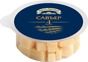 Изображение товара Сыр Брест-Литовск твердый Савъер 4 месяца 50% 150г