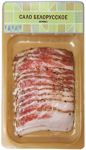 Изображение товара Сало Востряково Белорусское нарезка 100г