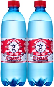 Изображение товара Вода Stelmas MG+ питьевая газированная 500мл