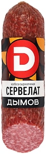 Изображение товара Колбаса Дымов Сервелат сырокопченая 230г