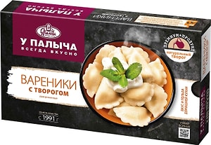 Изображение товара Вареники У Палыча с творогом 450г
