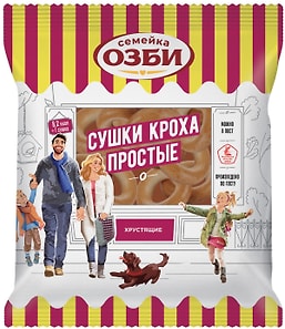 Изображение товара Сушки Семейка Озби Кроха простые 200г