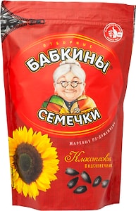 Изображение товара Семечки Бабкины Семечки обжаренные 300г