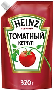 Изображение товара Кетчуп Heinz Томатный 320г