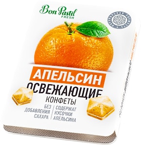 Изображение товара Конфеты Bon Pastil Fresh Апельсин 8шт