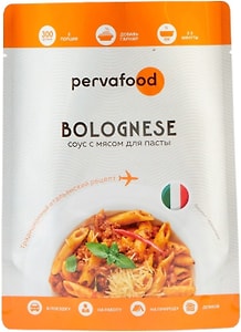 Изображение товара Соус Pervafood для пасты Итальянский с мясом Болоньезе 300г
